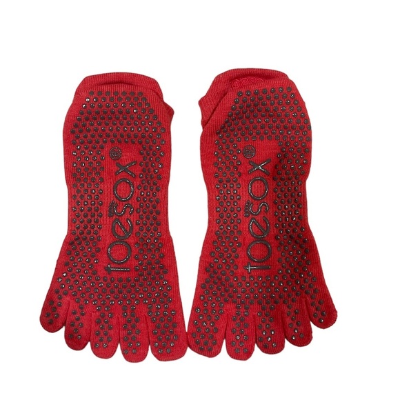 New Toesox Full Toe Ancle Grip Socks, M - Picture 2 of 2